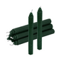 DEYBBY 8" Hand-Rolled Beeswax Taper Candles 6 Pack