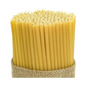 DEYBBY Beeswax Birthday Candles, Dripless and Smokeless, Eco Taper Candles for Home, Dinner, Cake, Prayer, Church, Hanukkah, Christmas