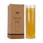 7 Day Beeswax Yartzeit Candle-Kosher Yahrtzeit Memorial and Yom Kippur Candle in Glass Jar