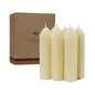 Beeswax Pillar Candles Set-Handmade Pure Beeswax Rolled Candles