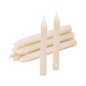 DEYBBY 8" Hand-Rolled Beeswax Taper Candles 6 Pack