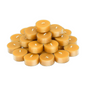 Natural Beeswax Tea Candles, DEYBBY Handmade Beeswax Candles in Clear Cup